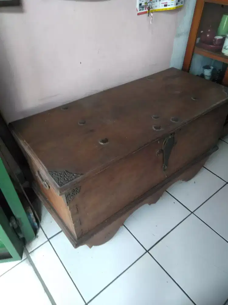 Peti jati lawas antik ori