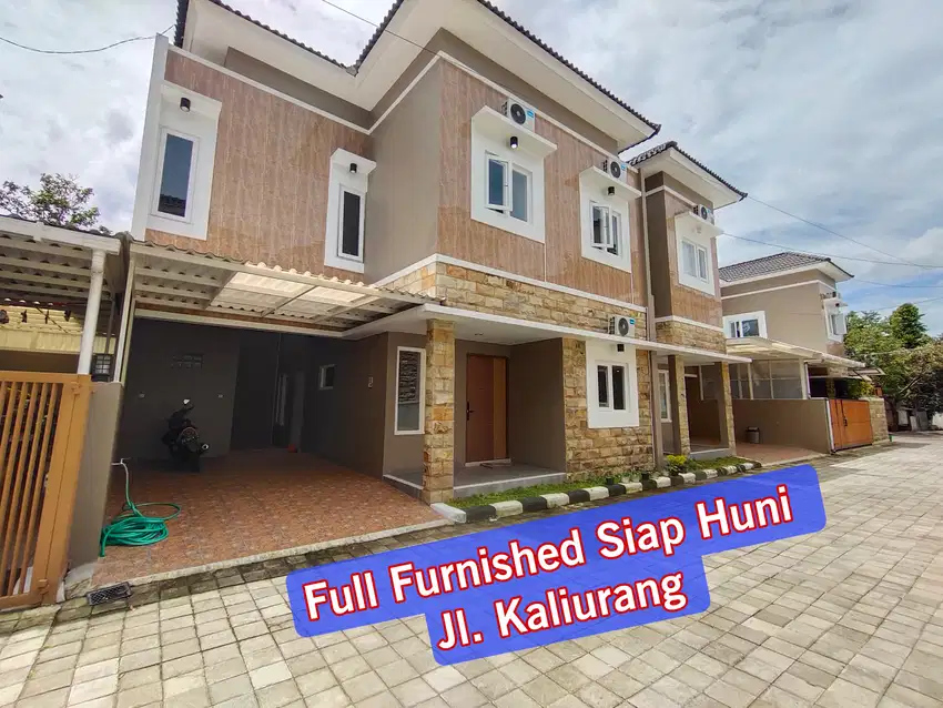 Rumah Kaliurang Siap Huni Full Furnished Dalam Cluster