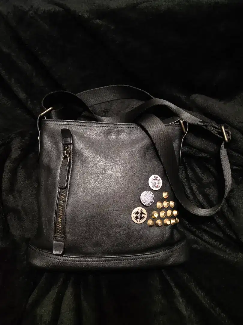 Tas Sling Pria Kulit Asli / Leather