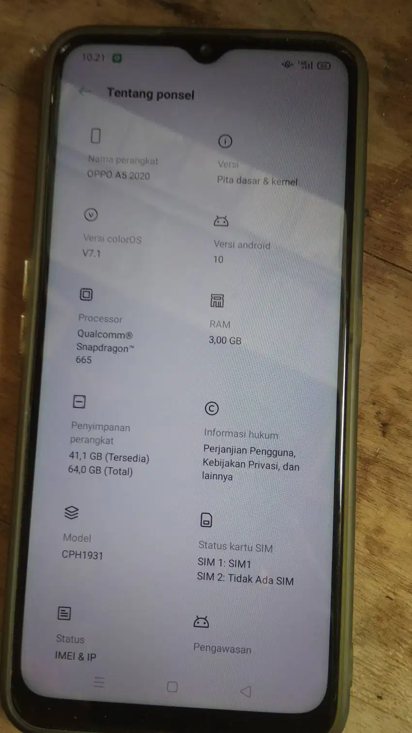 oppo A5 , unit only