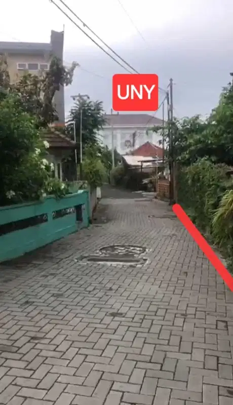 Tanah murah, BU di jl Afandi / Gejayan dekat kampus UNY, UGM