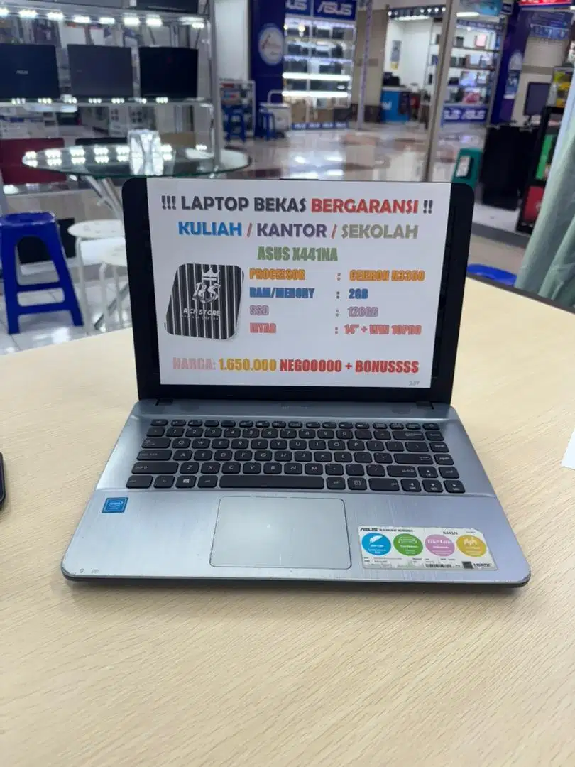 jual cepat laptop asus x441na
