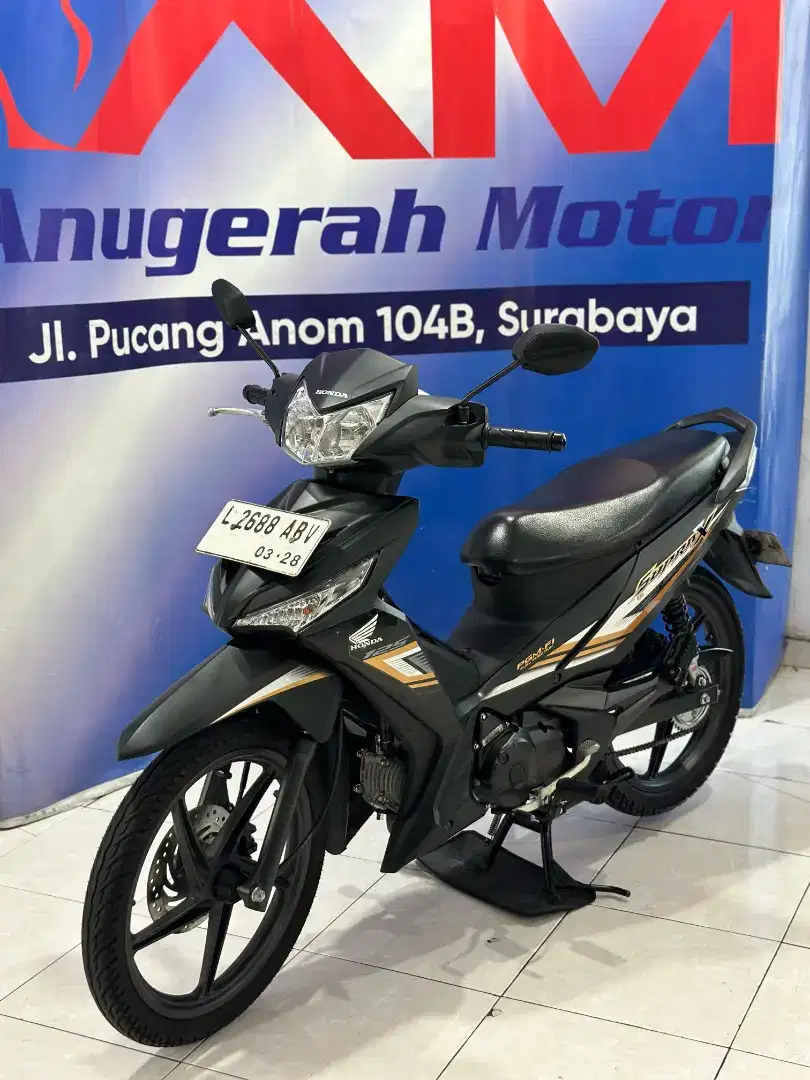 KM 3RIBU - HONDA SUPRA X 125 CW FI TH 2023 unit Bener Bagus