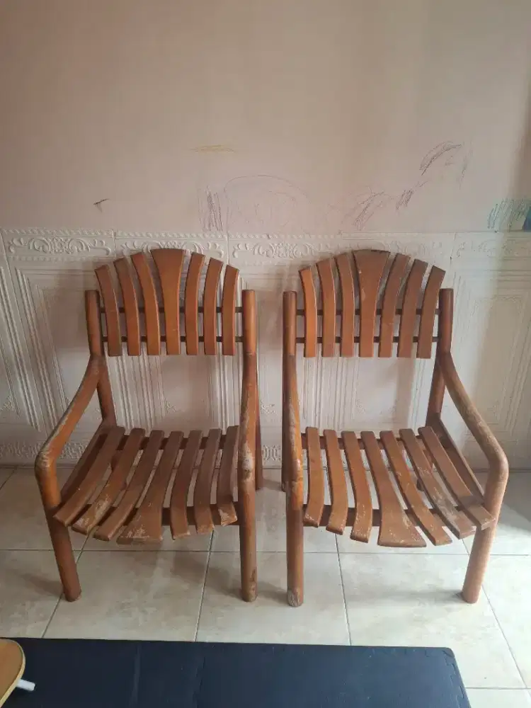 Kursi kayu teras jati jepara