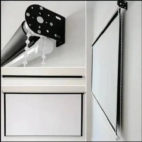 SCREEN LAYAR PROYEKTOR WALL 70INCH - WALL 70