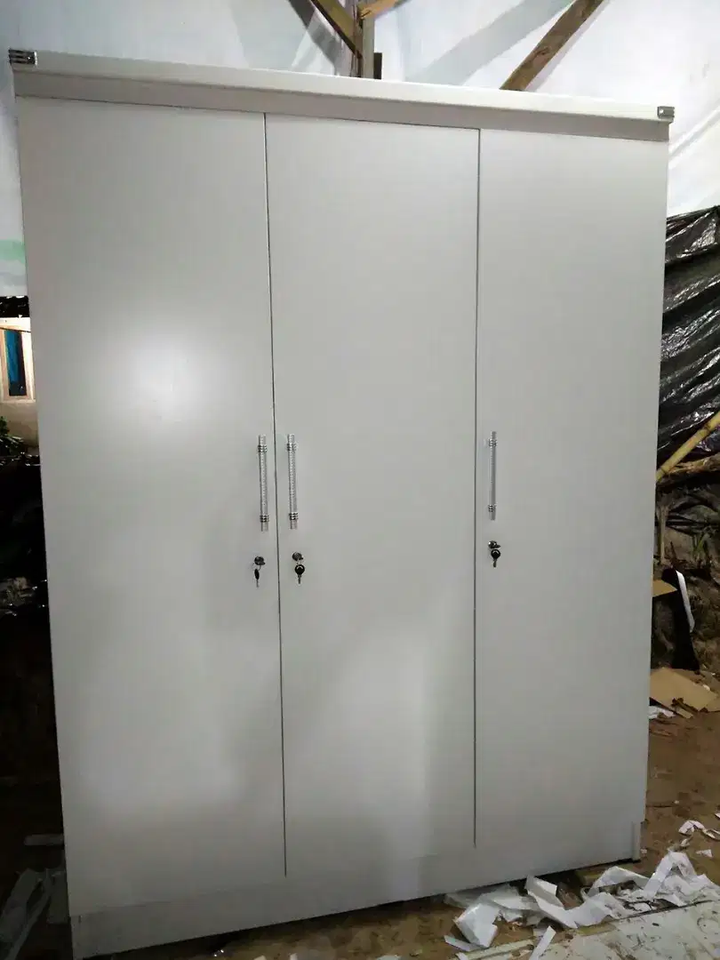 COD Lemari pakaian 3pintu modern minimalis