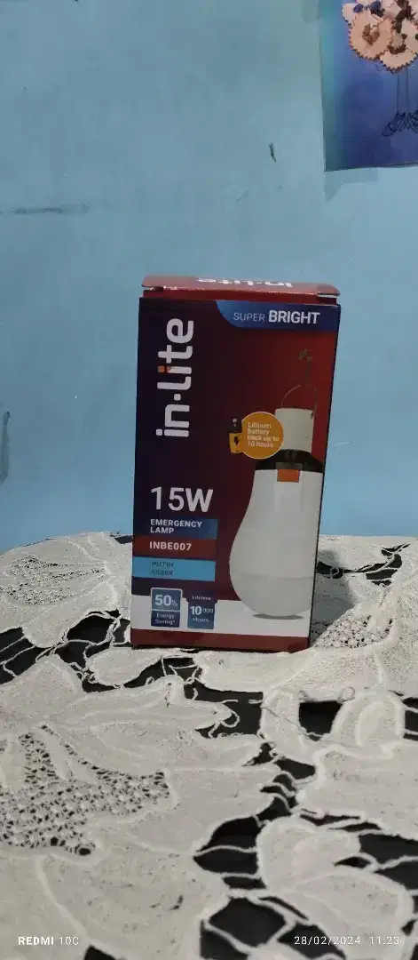 Lampu inlite Darurat 15 wat