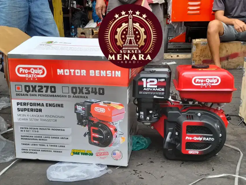 Mesin Penggerak 12 HP PROQUIP QX270/Engine PROQUIP QX 270