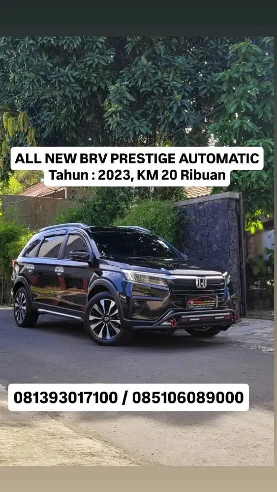 KM 20 Ribuan, plat  AB, ALL NEW BRV PRESTIGE AUTOMATIC,th : 2023
