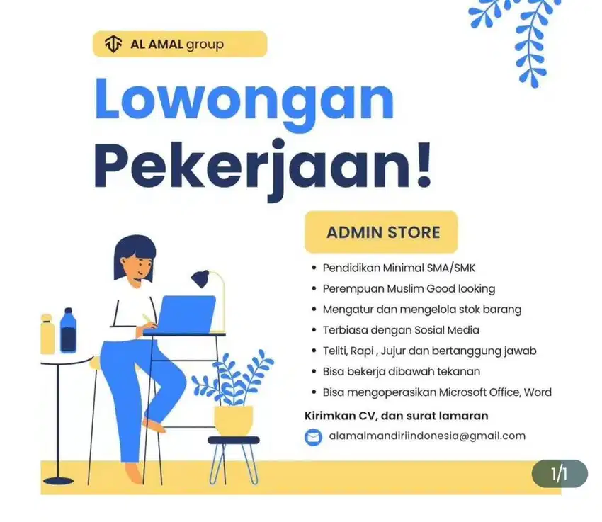 Dibutuhkan Admin & host live