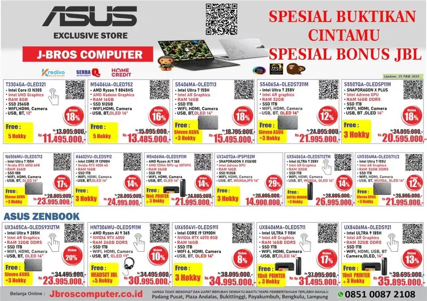Laptop cicilan 0DP 0adm