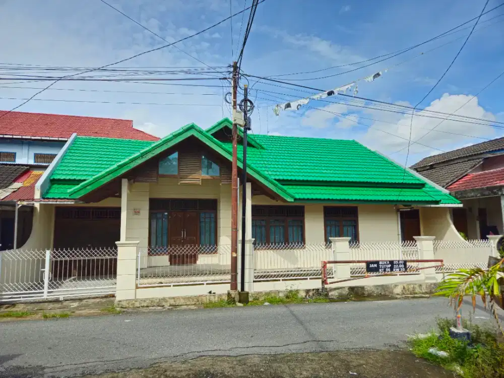 Dijual Rumah Lokasi Belimbing Zona Hijau, Bebas Banjir