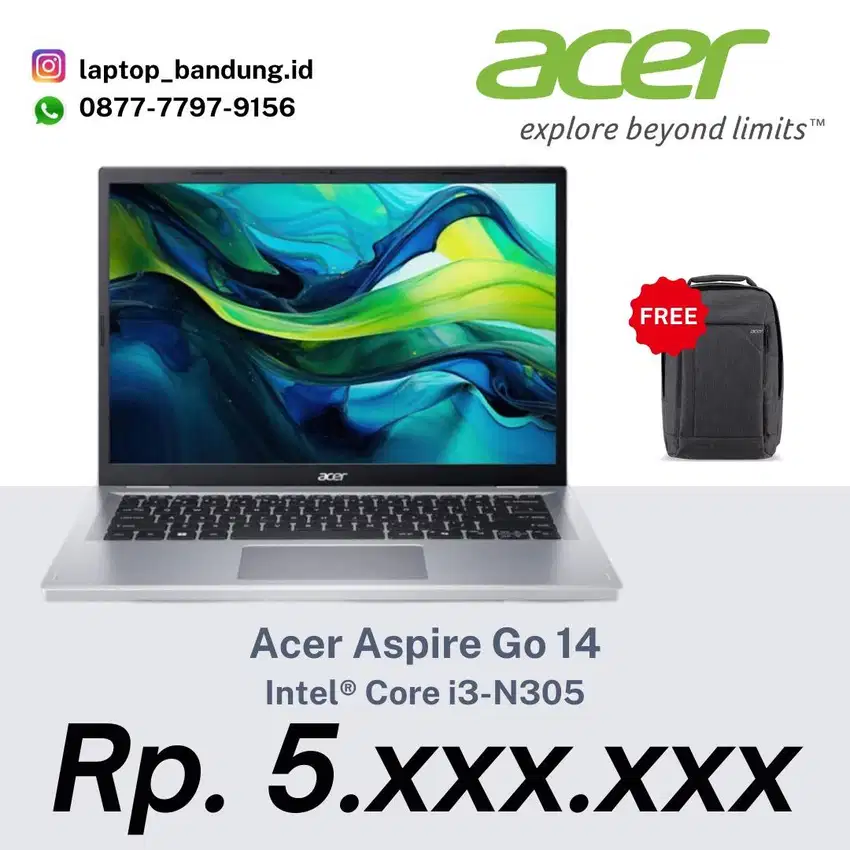 Acer Aspire Go Core I3-N305/8GB/512GB