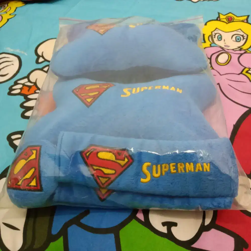 Bantal Mobil Set 3 in 1 Superman
