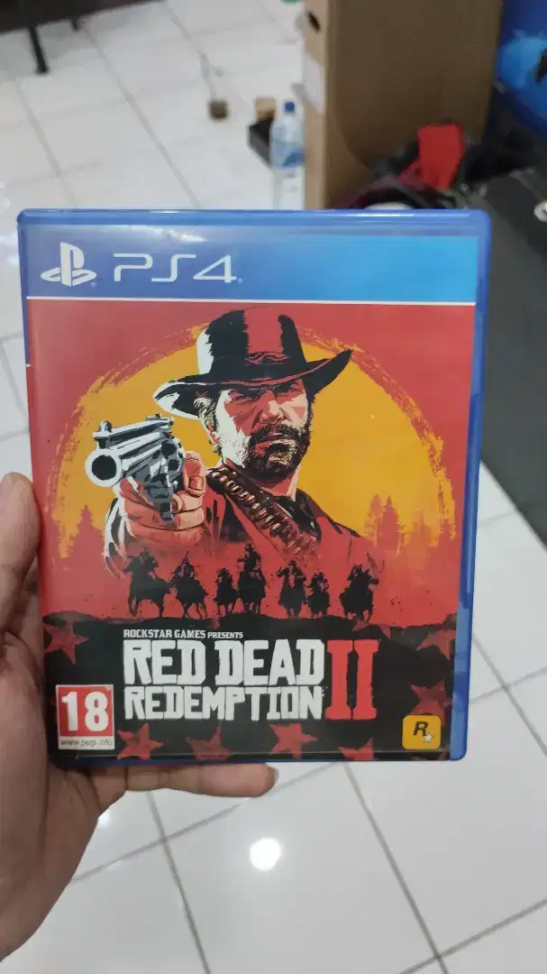 kaset PS4 Red Dead Redemption II