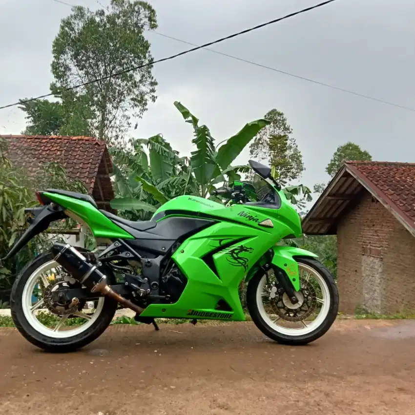Ninja 250R Hijau Mulus