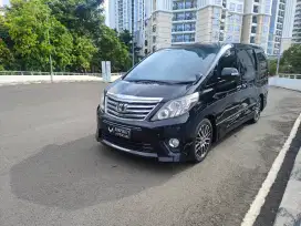 80 ribu Toyota Alphard SC pilot seat nik 2013 hitam android tv terawat