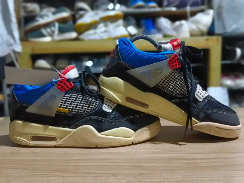 Nike AJ 4 Retro X Union LA Noir size 42