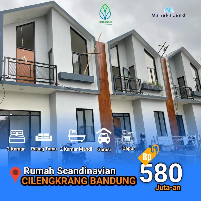 Jarang ada Rumah Siap huni di cilengkrang 1 dkt kampus Uin dan Upi