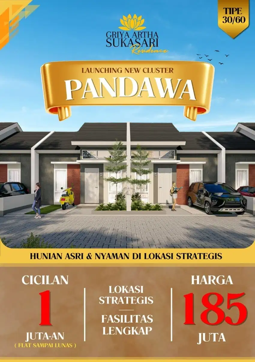 RUMAH SUBSIDI KONSEP CLUSTER