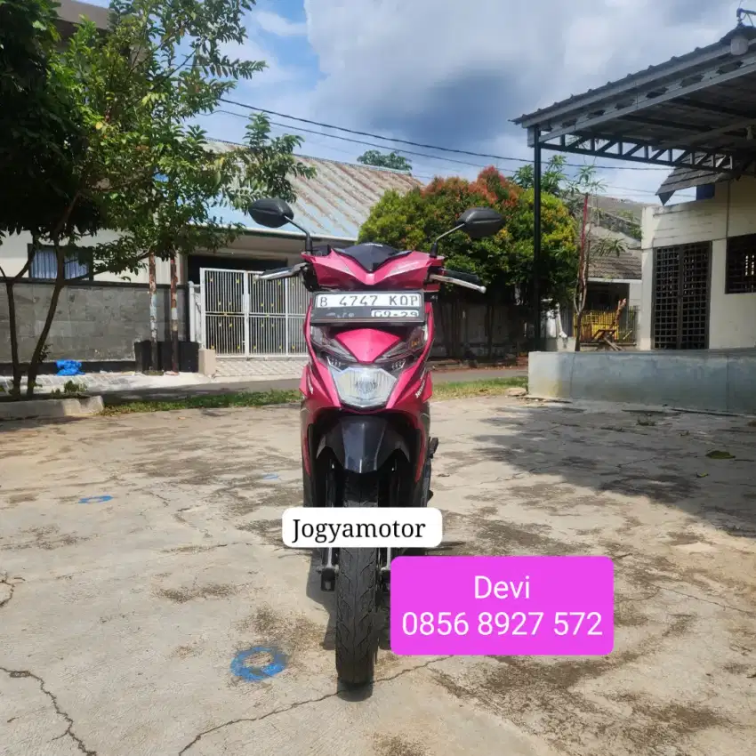 Honda beat fi cbs iss th 2019 motor second berkualitas bagus