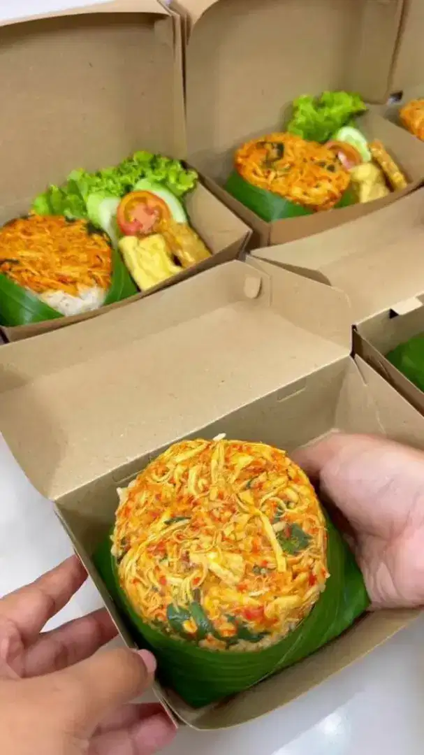 Nasi kotak jumat berkah 12k