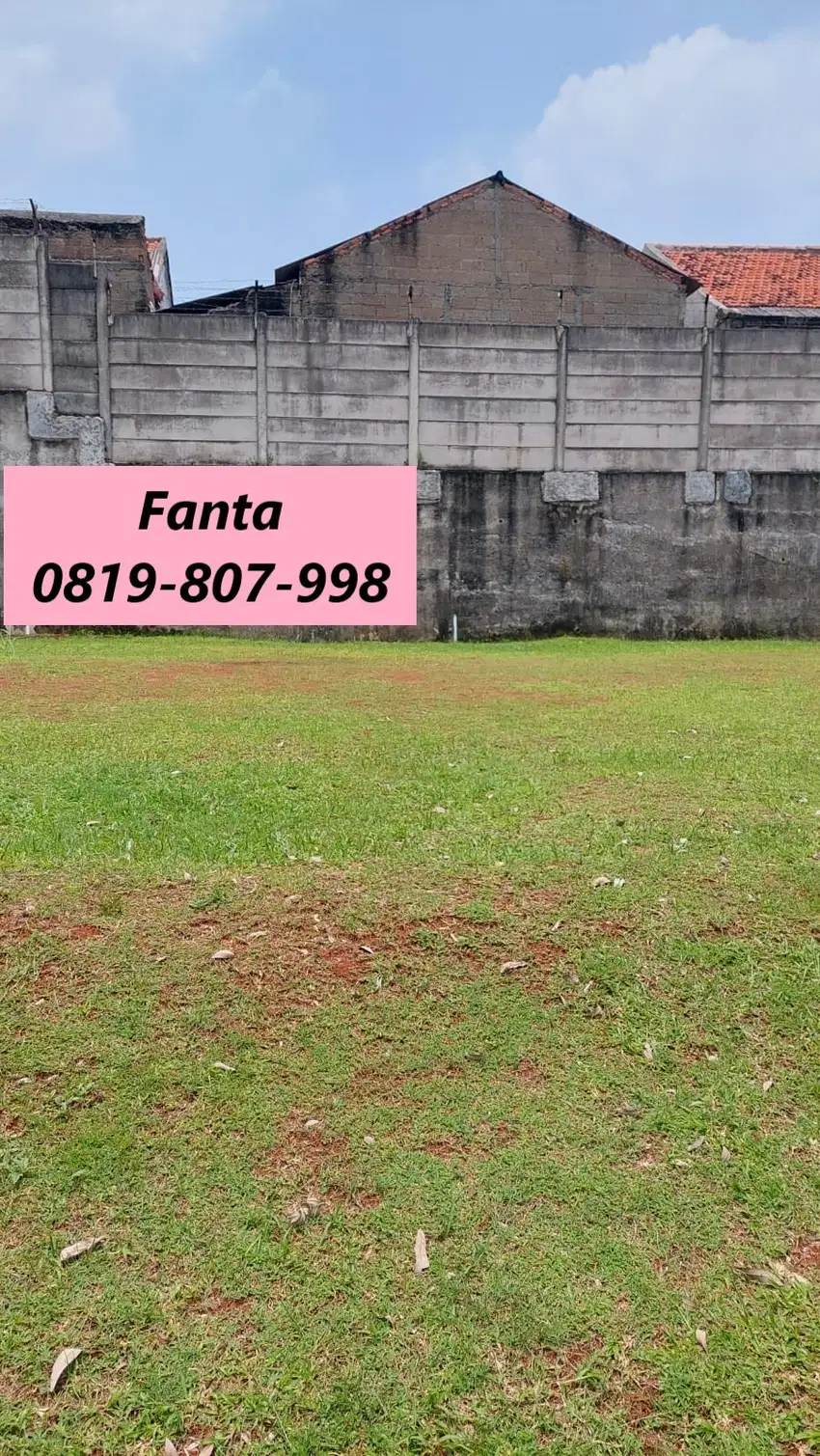 BANTING HARGA Kavling Siap Bangun di Discovvery Bintaro UT-15987