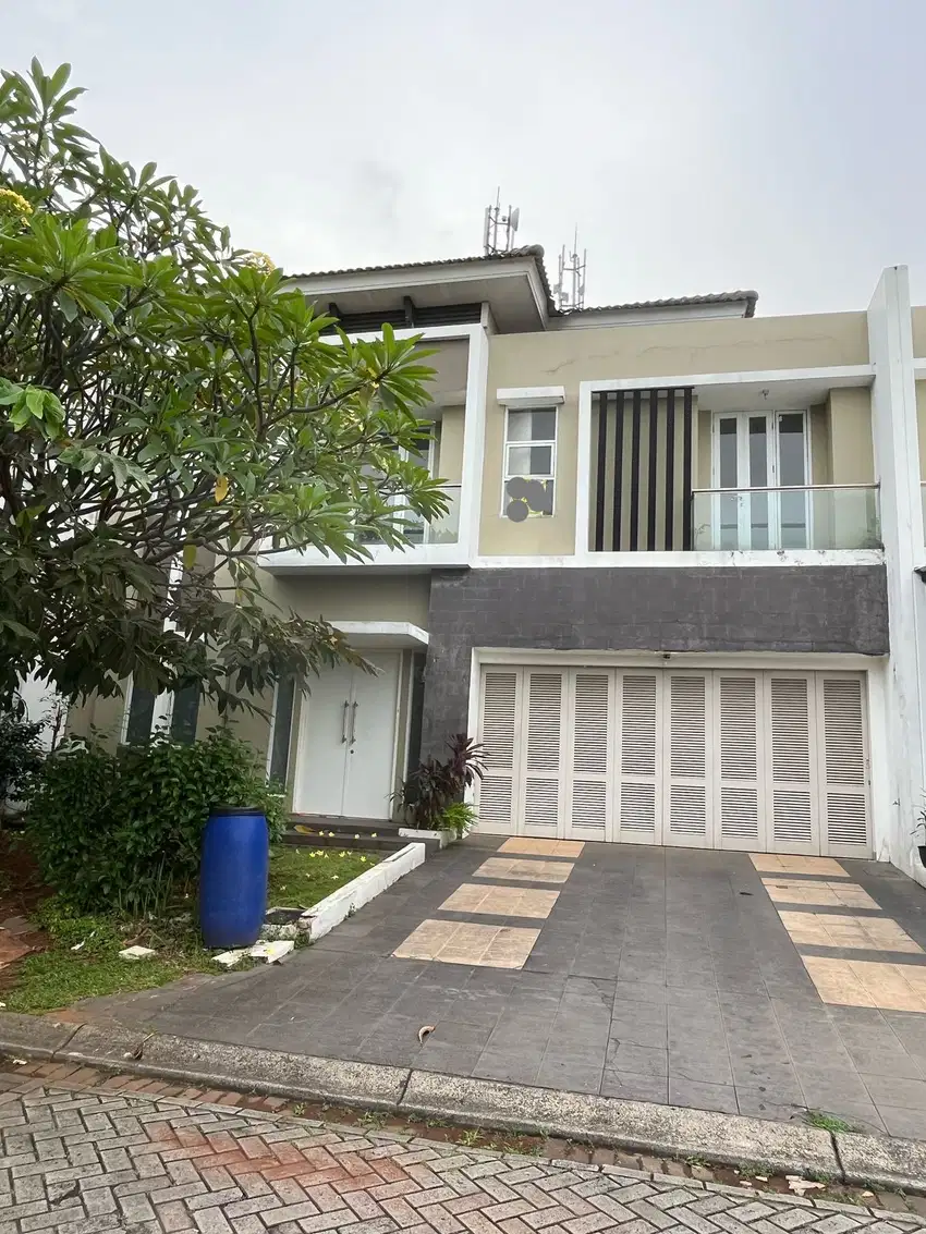 DISEWAKAN Rumah Cluster San Lorenzo Paramount Serpong