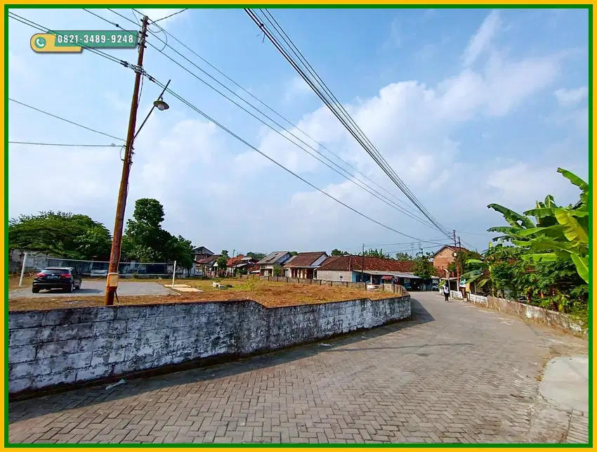 Dekat RSA UGM 3 Jutaan, Tanah di Mlati Sleman