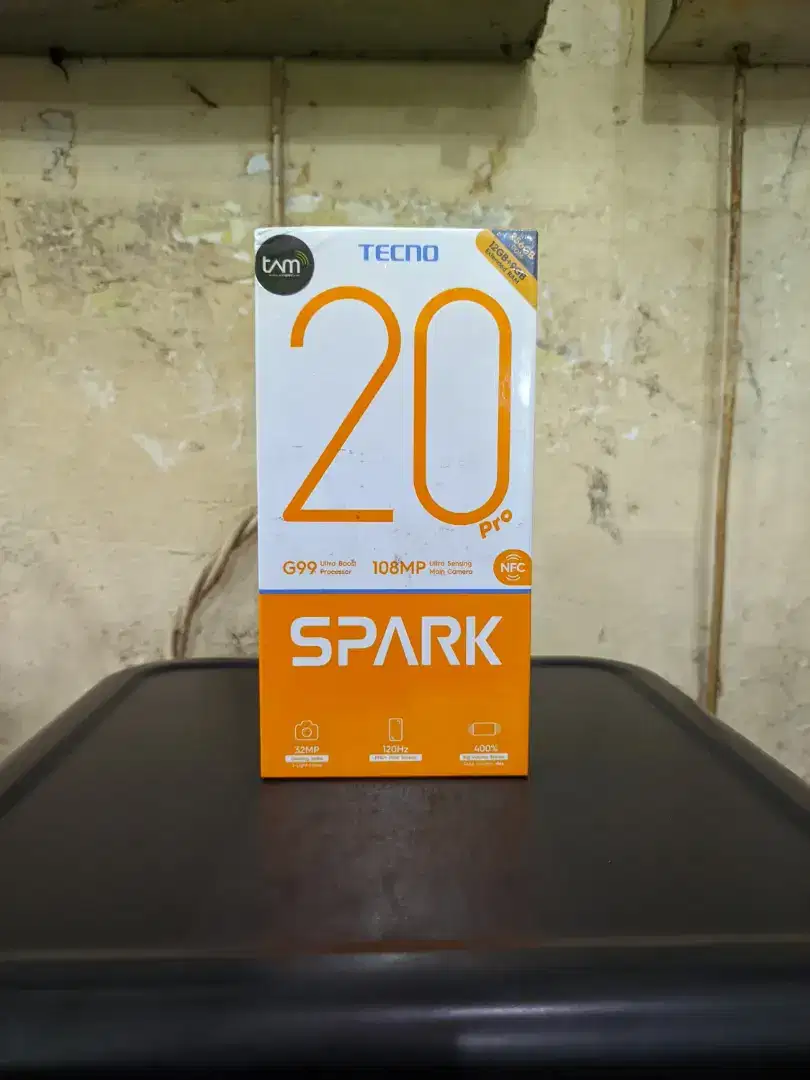 [ Fast respon WA ] Tecno Spark 20 Pro 12+9/256 Garansi resmi 13bln