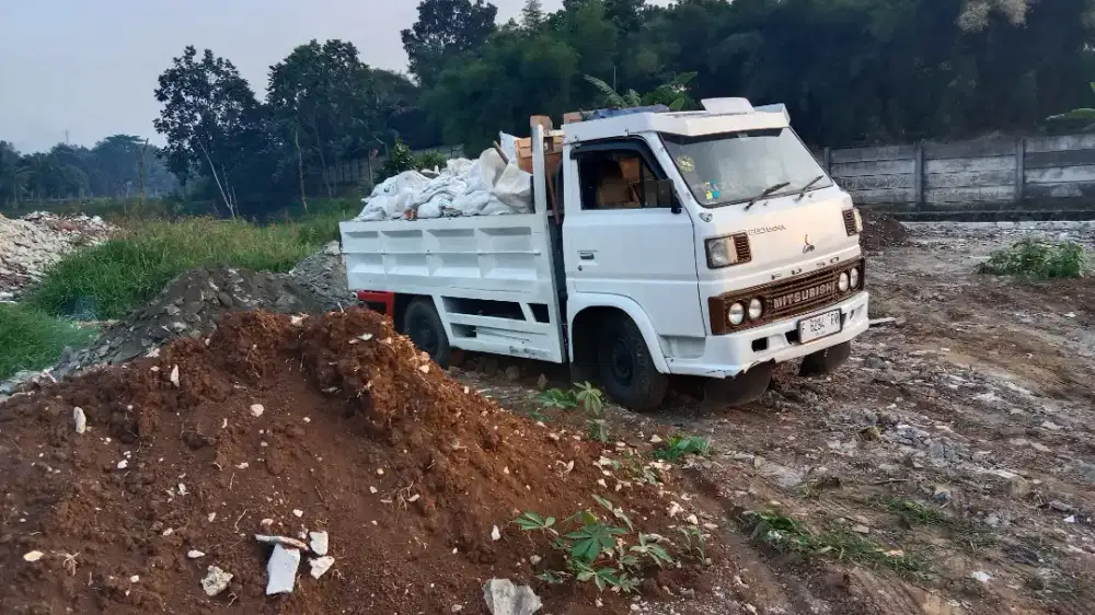 Jasa angkut puing,tanah,pindahan rumah dll.