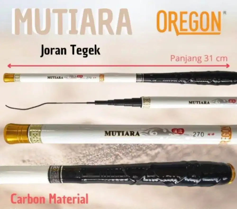 Joran tegek Oregon mutiara