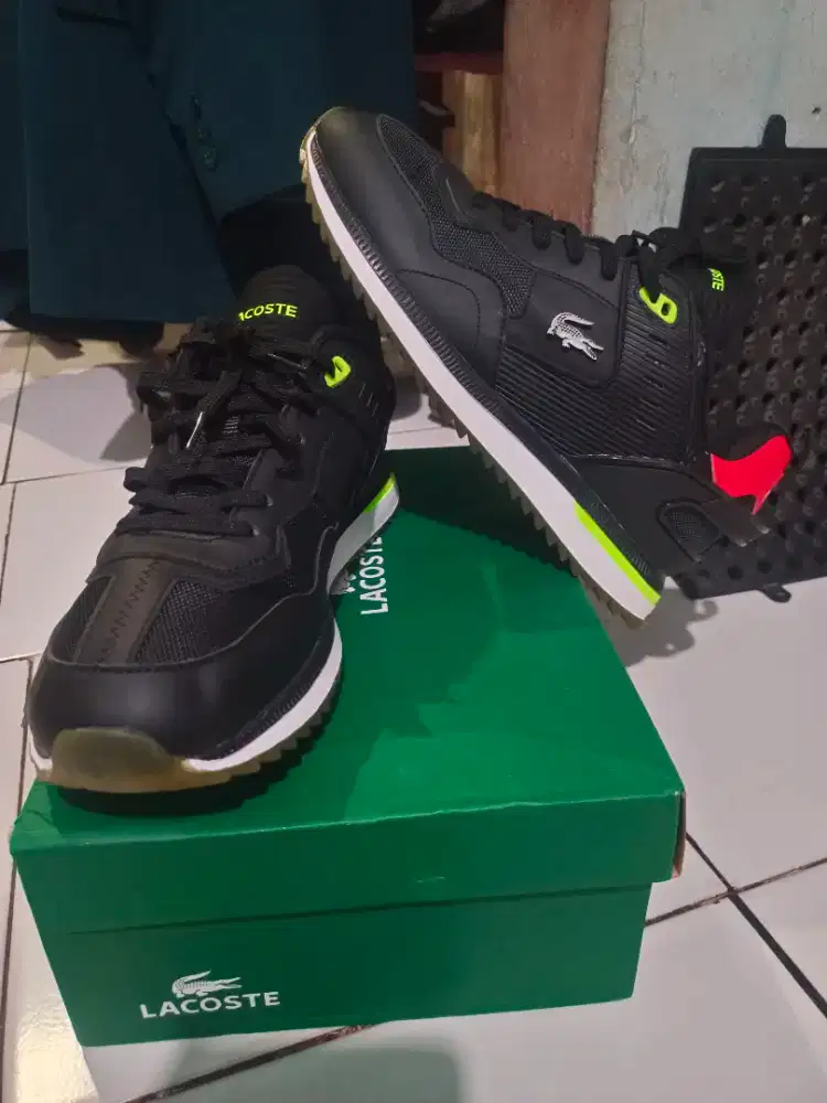 Sepatu Lacoste baru size 42 insol 26.5 cm