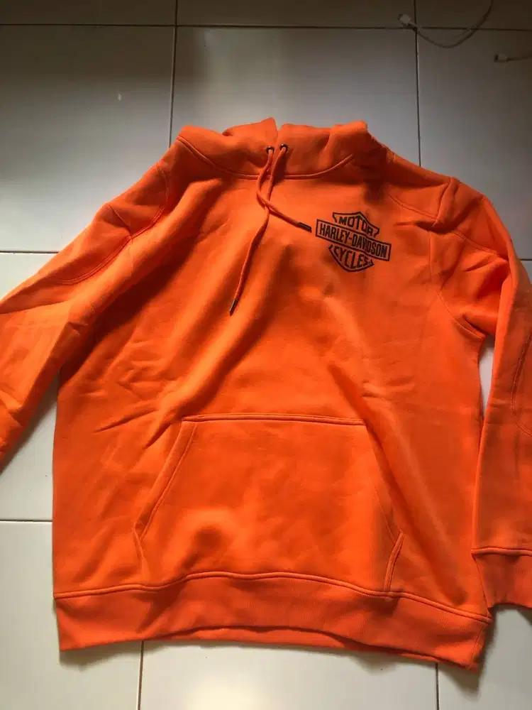 Hoodie Anniversary 120th Harley Davidson Orange