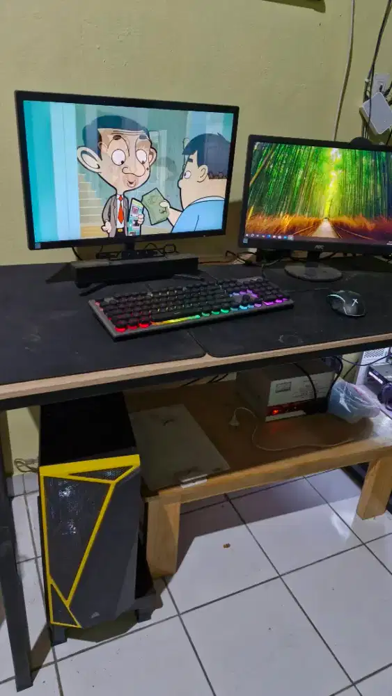 PC Gaming Full Set Ryzen 3 | RAM 8GB | VGA RX 560