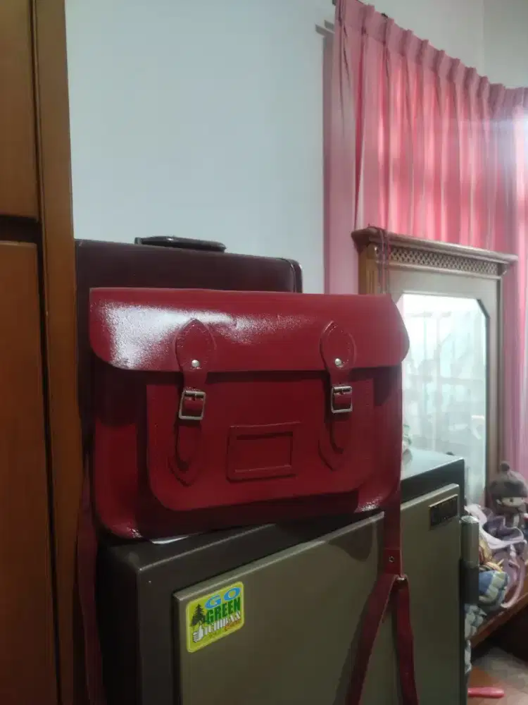 TAS CAMBRIDGE SATCHEL UNIVERSITY KULIT ASLI NOMINUS