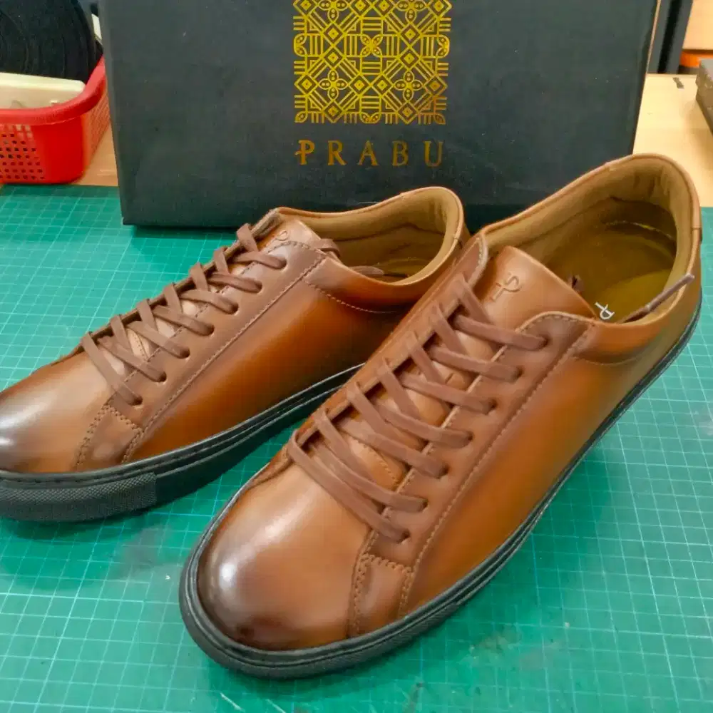 Sepatu merk PRABU art.Cipta-Patina