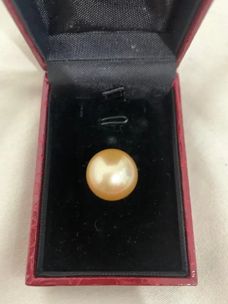 BUTIRAN MUTIARA LAUT SELATAN – DEEP GOLDEN PREMIUM (6g)
