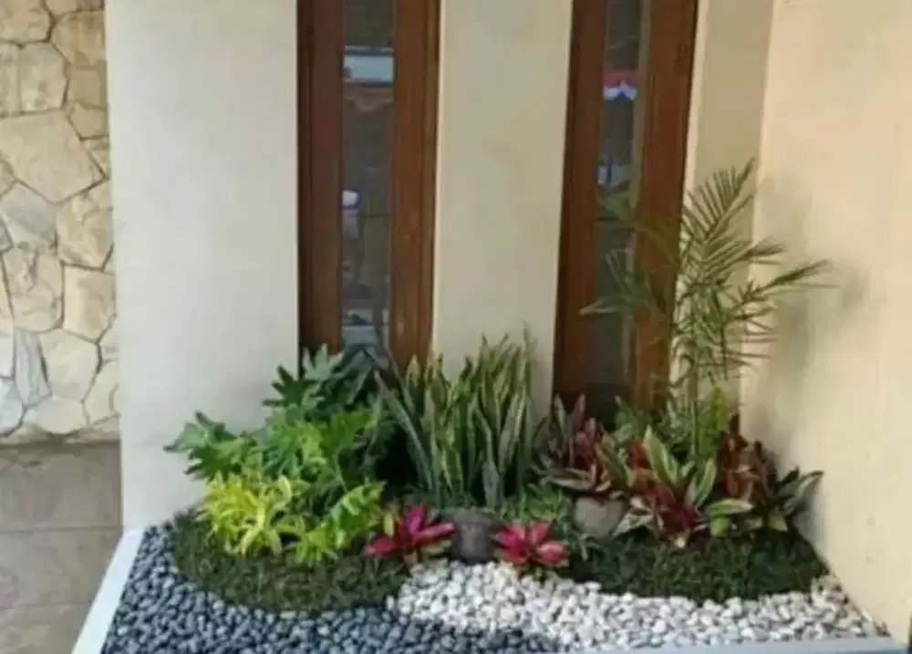 Taman rumah cantik