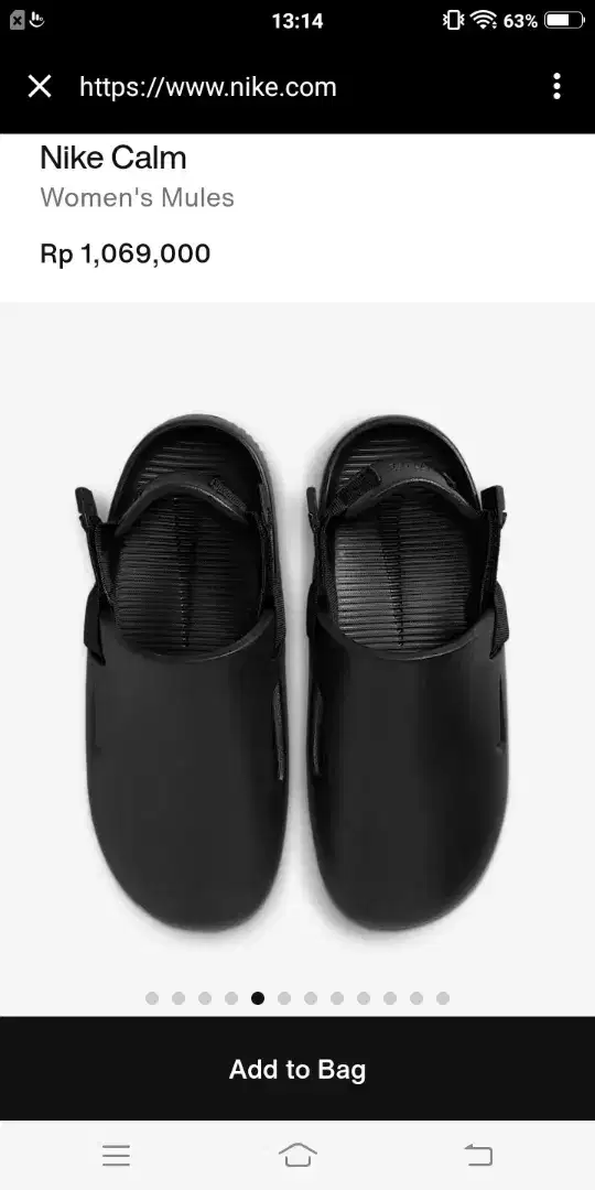 Sandal Nike Calm Unisex New dan Original 100%