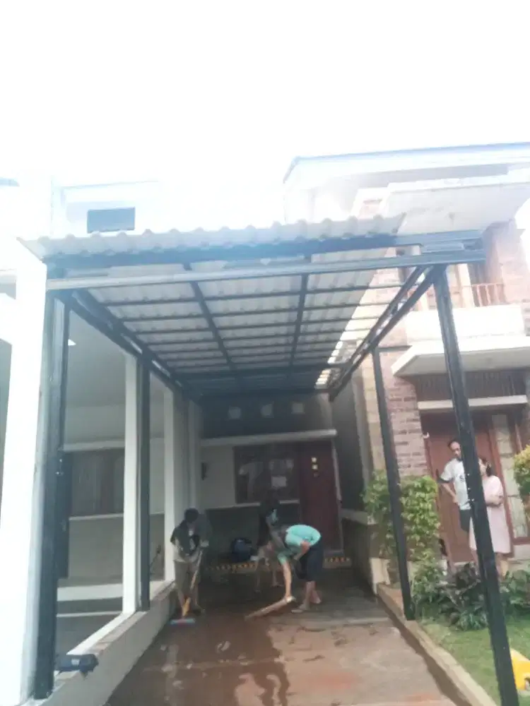 Kanopi bajaringan rumah