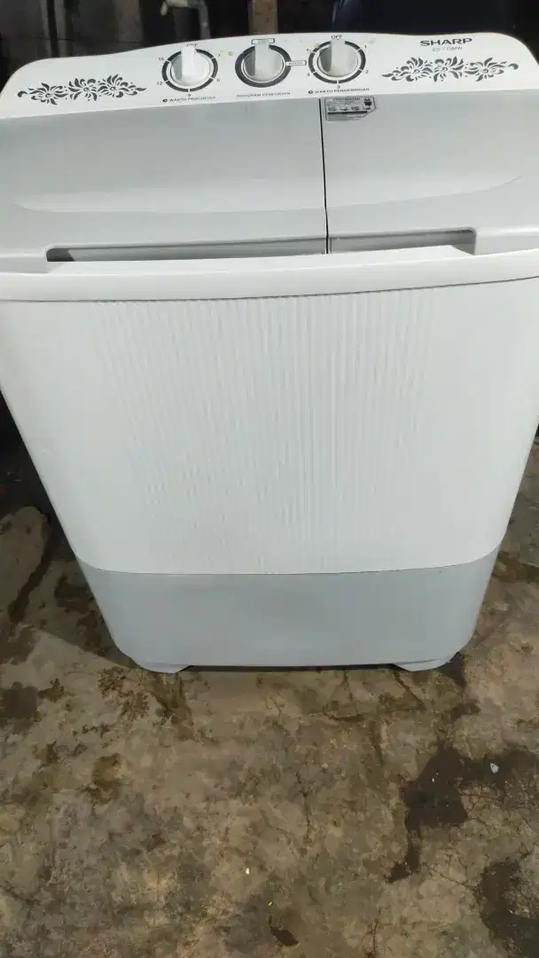 Mesin cuci Sharp kapasitas 7,5kg Normal semua