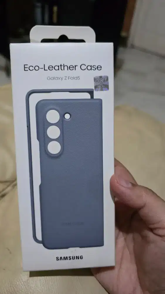Casing kulit handphone samsung fold 5 original second