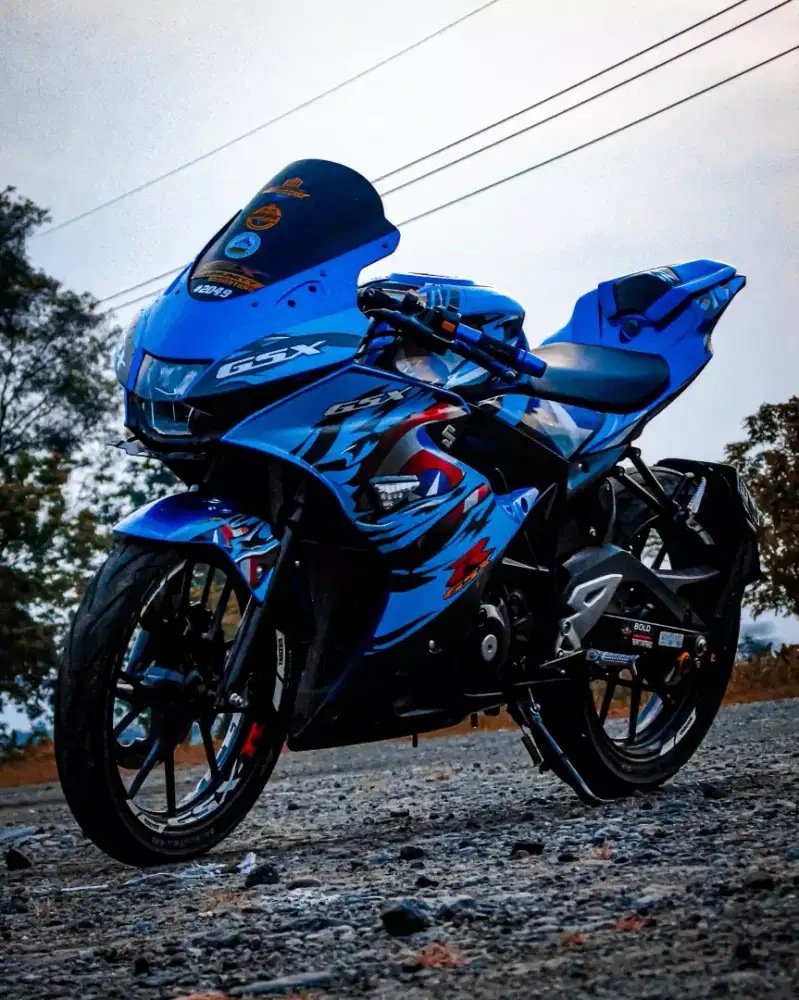 Suzuki GSX R150cc Biru 2018