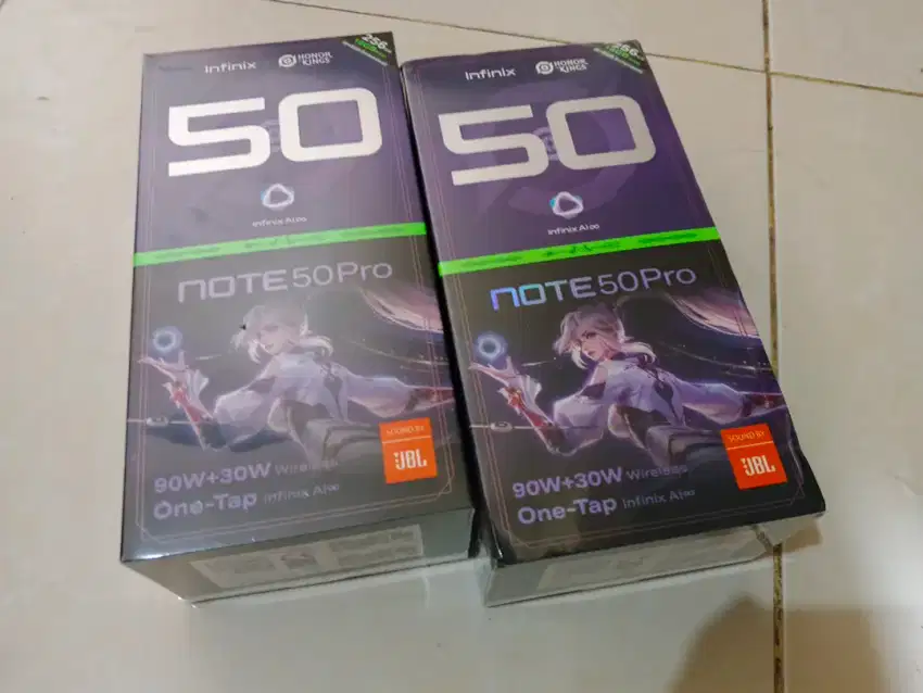 Infinix Note 50 Pro Racing Edition 8/256 Baru Garansi Resmi 1 Tahun