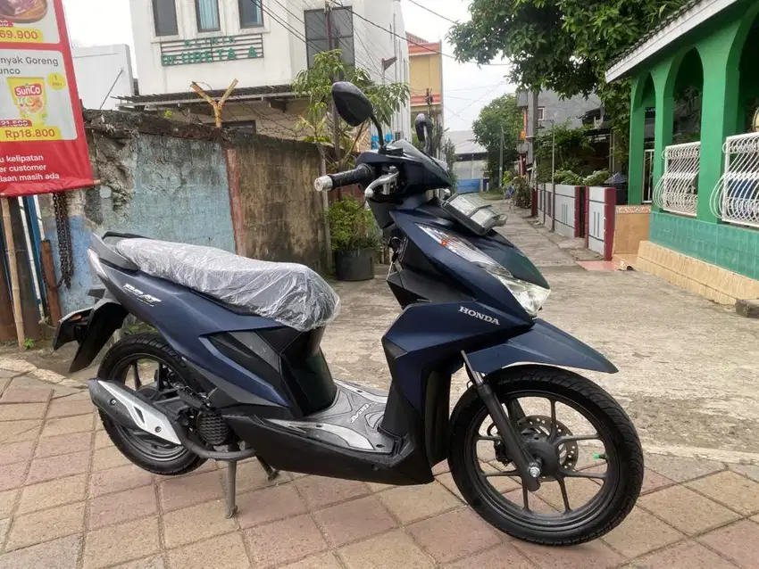 HONDA BEAT DELUXE CBS ISS PGM LED FI 2024 SUPER ISTIMEWA