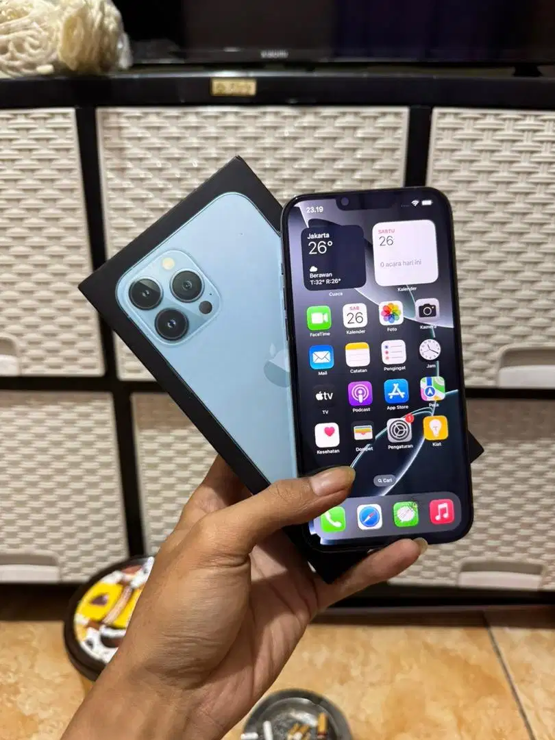 IPHONE 13 PRO MAX 256GB ibox ORIAN cek descript Lok. PAMULANG UNPAM