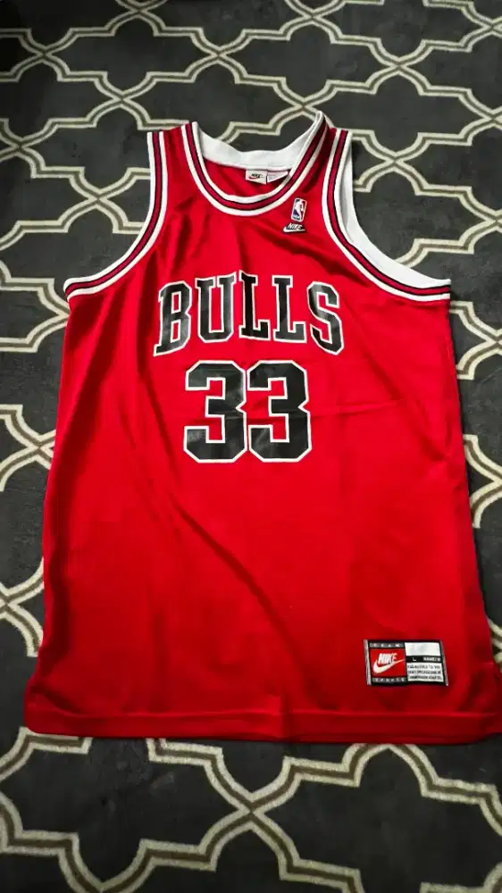 Original jersey basket bulls pippen vintage antik