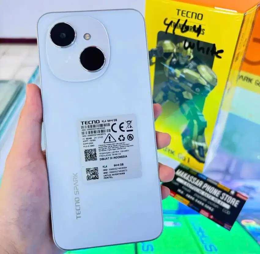 TECNO SPARK GO1 RAM 4/64 BARU