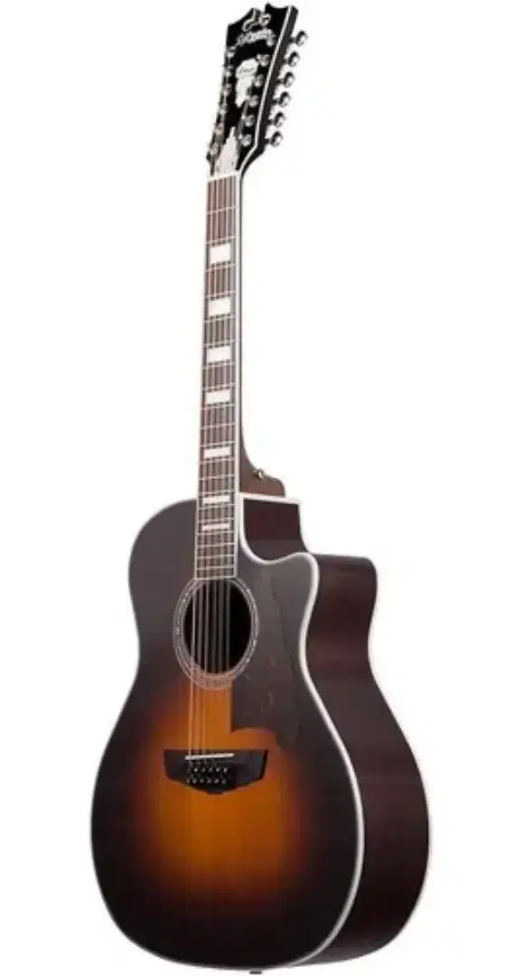 D'angelico 12 STRING GITAR AKUSTIK DAPG212ITBAPS